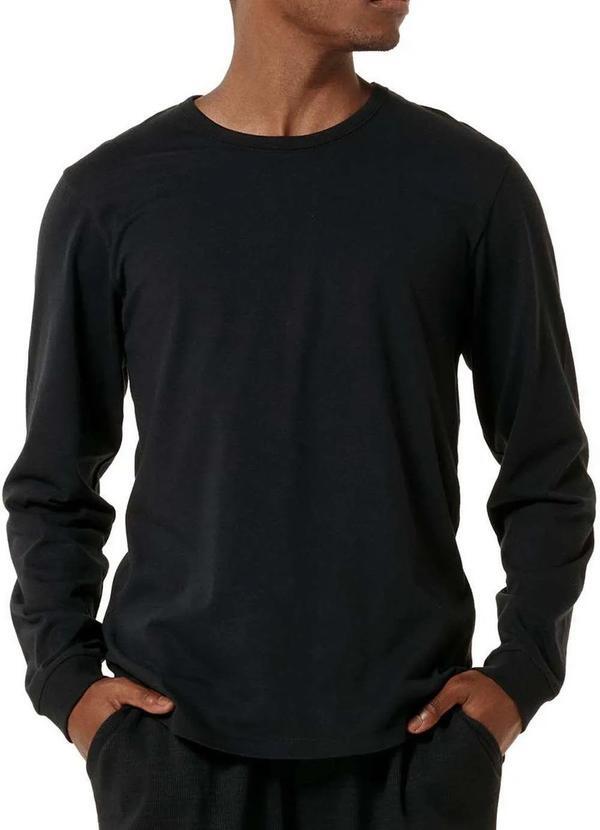 Hering - Camiseta Masculina Hering 204 N10-Preto