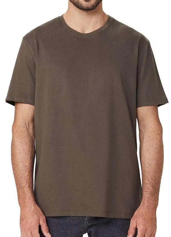 Hering - Camiseta Masculina Hering 0227 Nat-Verde