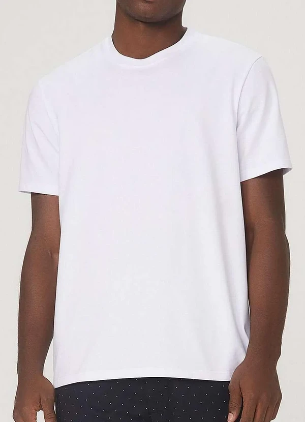 Hering - Camiseta Masculina Hering 0227 Noa-Branco