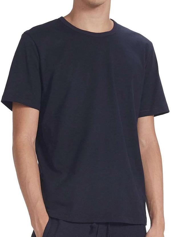 Hering - Camiseta Masculina Hering 299 Ax7-Marinho