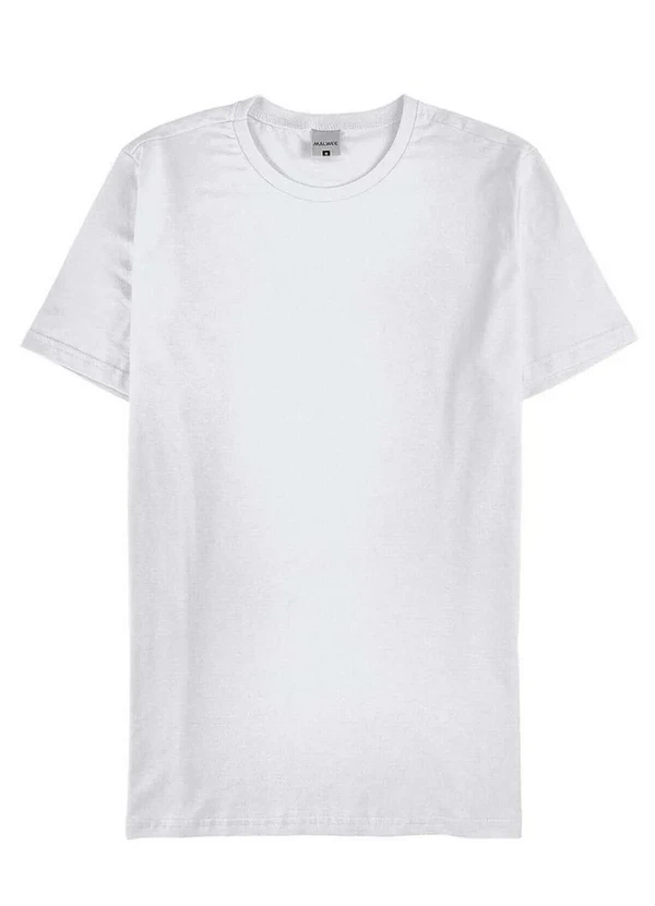 Malwee - Camiseta Masculina Malwee 15037 00001-Branca 2
