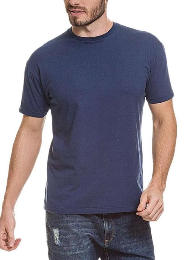 Malwee - Camiseta Masculina Marinho 02023-Marinho