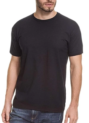 Malwee - Camiseta Masculina Preto - MALWEE