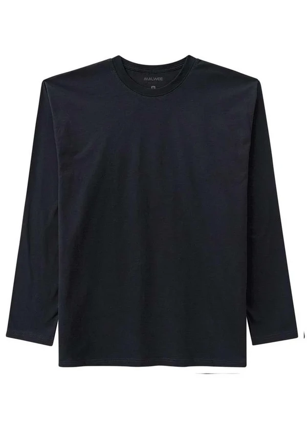 Malwee - Camiseta Masculina Preto 00004-Preto