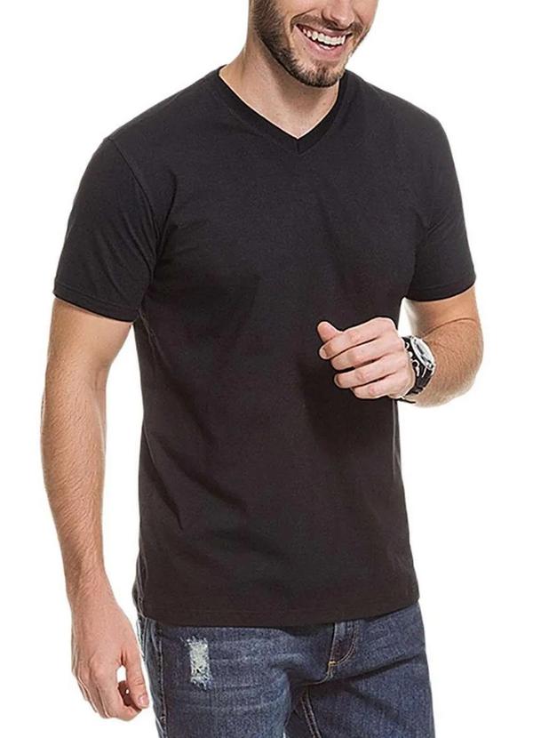Malwee - Camiseta Masculina Preto 00004-Preto
