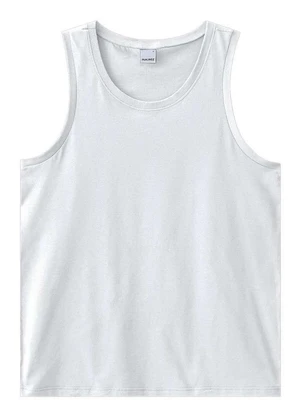 Malwee - Camiseta Masculina Regata Branca - MALWEE