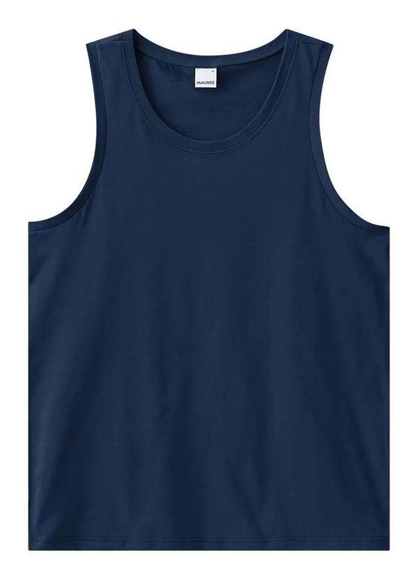 Malwee - Camiseta Masculina Regata Marinho 02023-Marinho