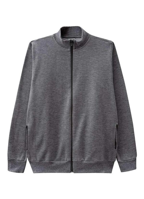Malwee - Jaqueta Masculina Moletom Malwee 1000006667 60000-Grafite