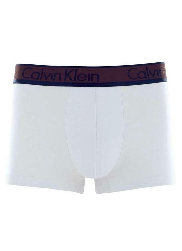 Calvin Klein - Cueca Boxer Calvin Klein C10.07 Br00-Branco