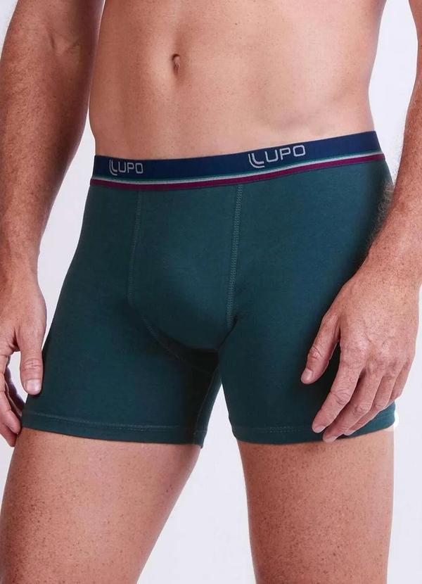 Lupo - Cueca Boxer Lupo 523-002 4831-Verde