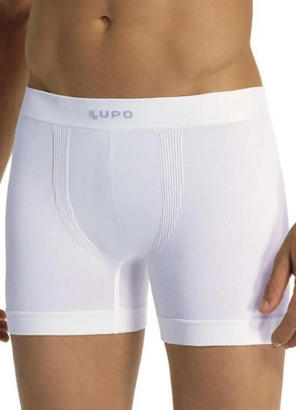 Lupo - Cueca Boxer Lupo 661-001 1110-Branca