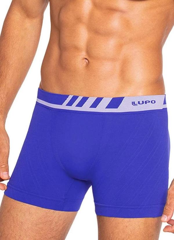 Lupo - Cueca Boxer Lupo 671-002 2920-Azul-Nautico