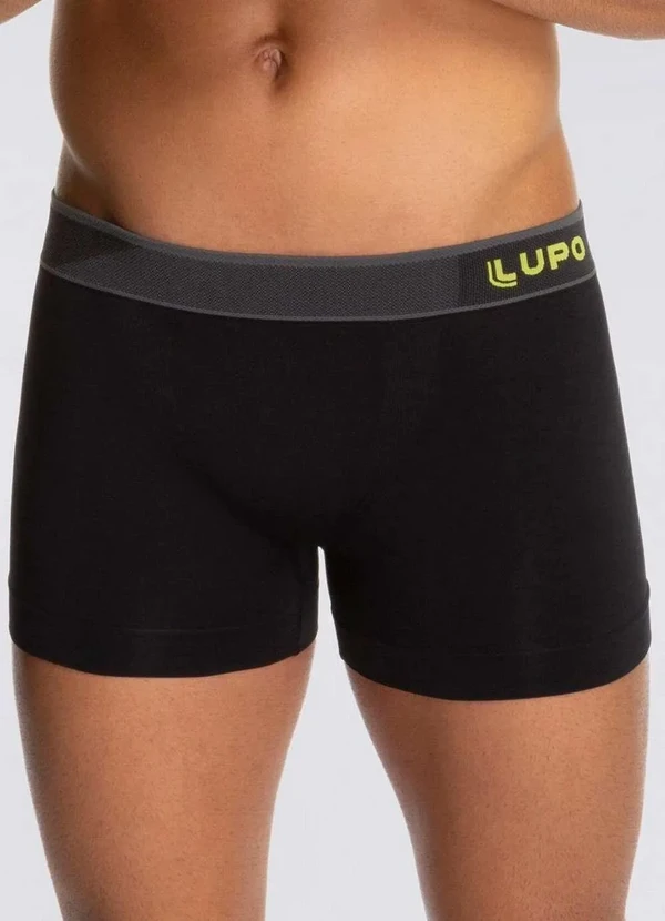 Lupo - Cueca Boxer Lupo 766-011 9990-Preto