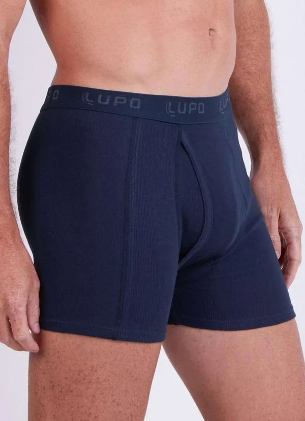 Lupo - Cueca Boxer Lupo com Abertura 660-002