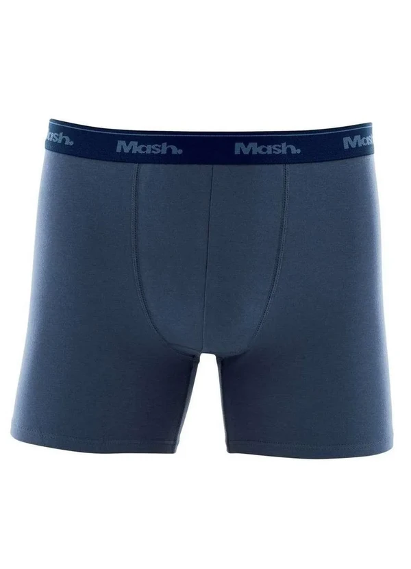 Mash - Cueca Boxer Mash 070.40 Az20-Azul