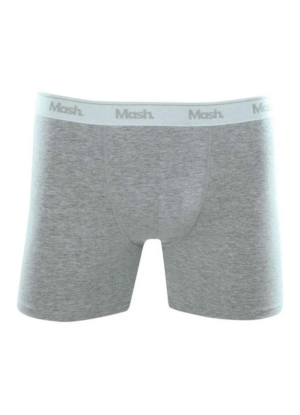 Mash - Cueca Boxer Mash 070.40 Cz05-Cinza-Mescla