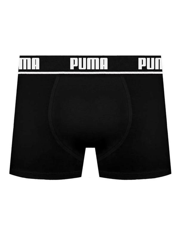 Puma - Cueca Boxer Puma 14000-001 550-Preto
