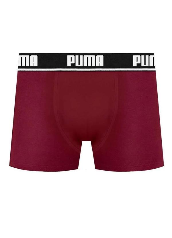 Puma - Cueca Boxer Puma 14000-001 881-Bordô