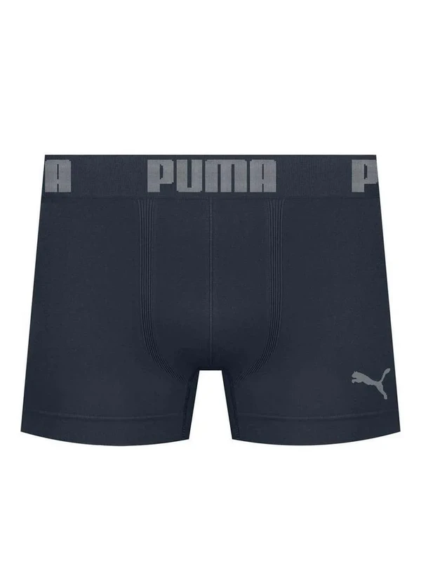 Puma - Cueca Boxer Puma 14100-001 253-Chumbo
