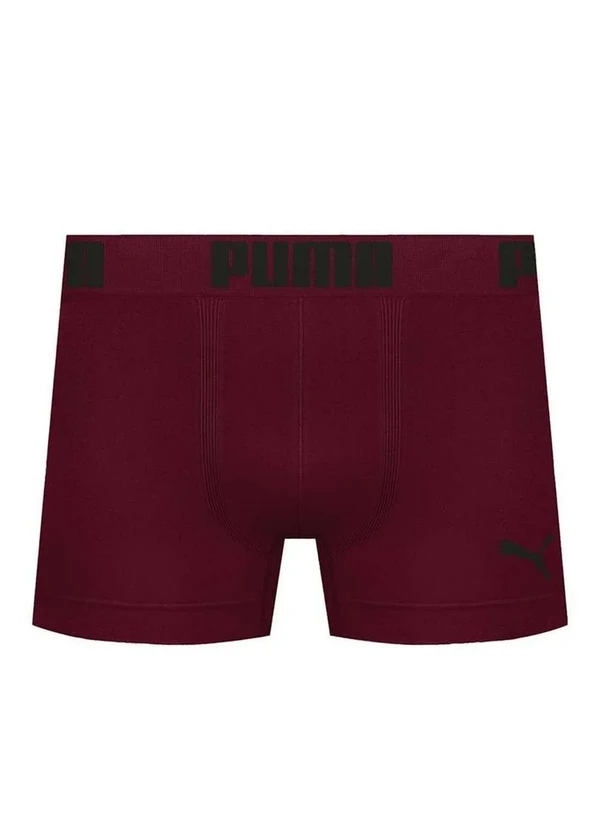 Puma - Cueca Boxer Puma 14100-001 880-Bordô