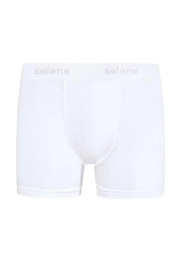 Selene - Cueca Boxer Selene 11010-001 500-Branco