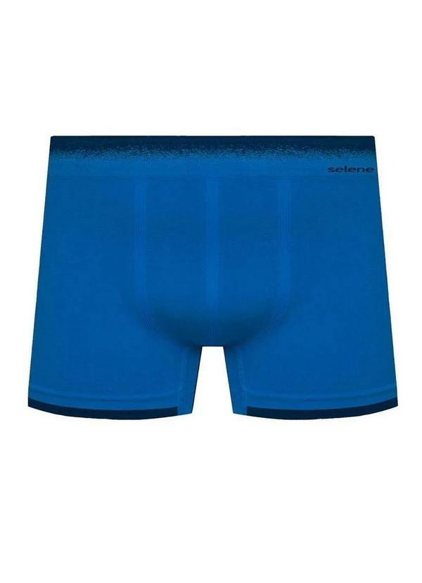 Selene - Cueca Boxer Selene 11078-002 611-Azul-Medio