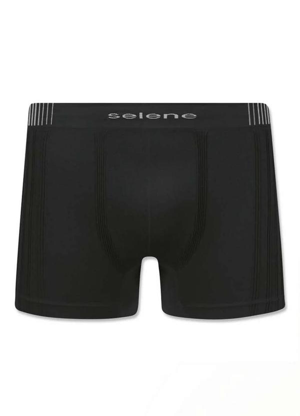 Selene - Cueca Boxer Selene 11170-001 Plus Size 550-Preto