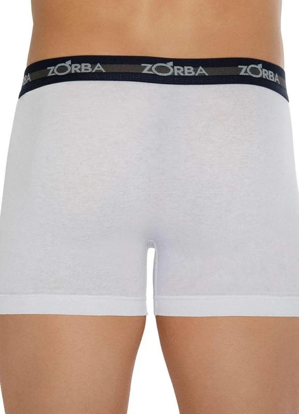 Zorba - Cueca Boxer Zorba 702 01-Branco