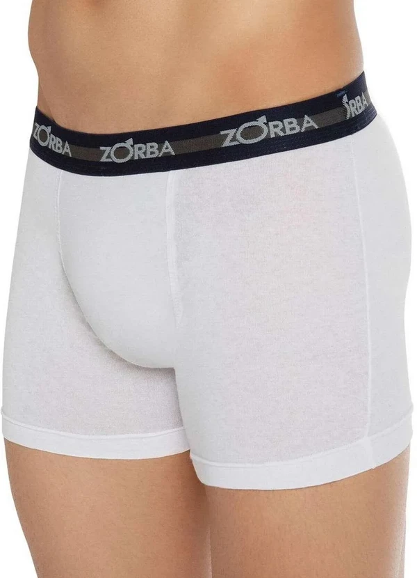 Zorba - Cueca Boxer Zorba 702 01-Branco 3