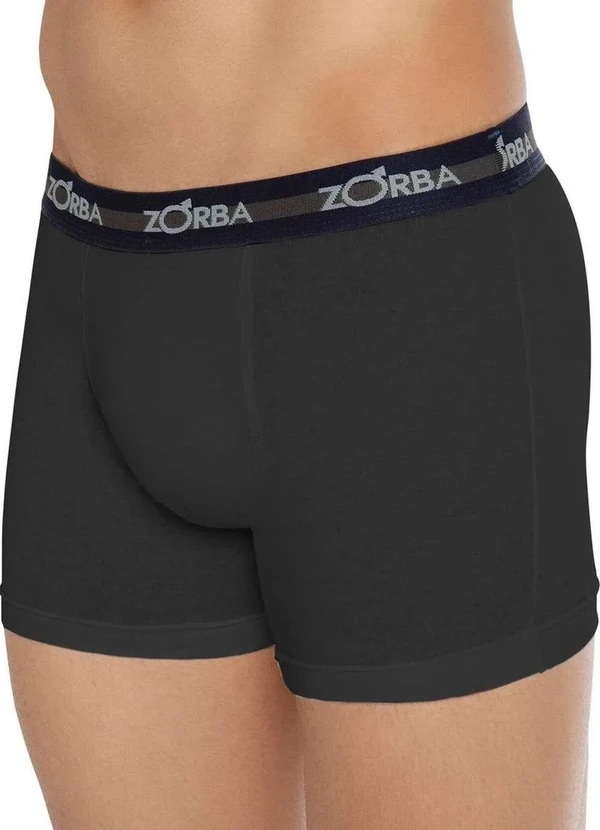 Zorba - Cueca Boxer Zorba 702 15-Preto 3