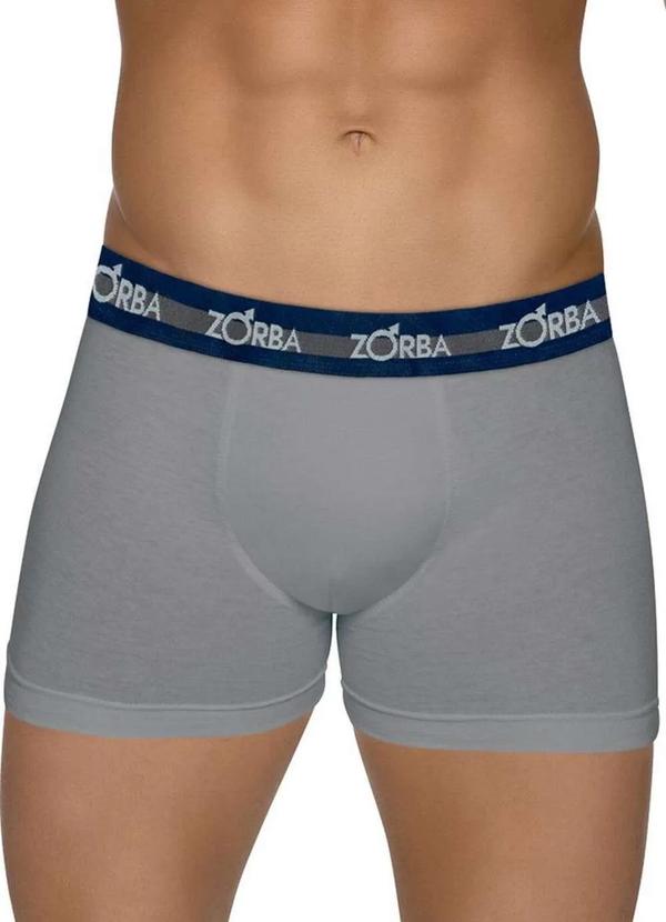 Zorba - Cueca Boxer Zorba 702 70-Grafite
