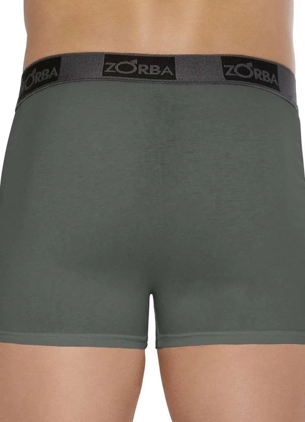 Zorba - Cueca Boxer Zorba 717 100-Chumbo 2