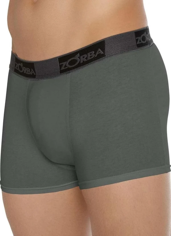 Zorba - Cueca Boxer Zorba 717 100-Chumbo 3