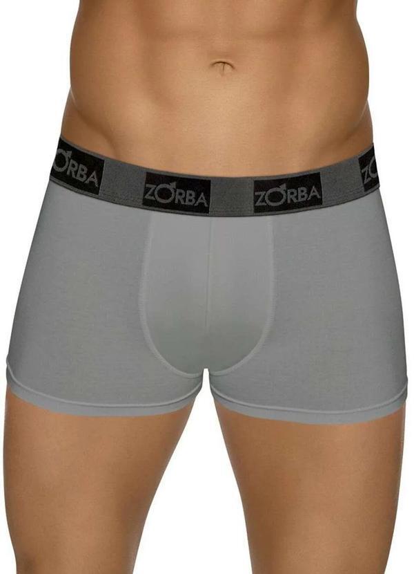 Zorba - Cueca Boxer Zorba 717 70-Grafite