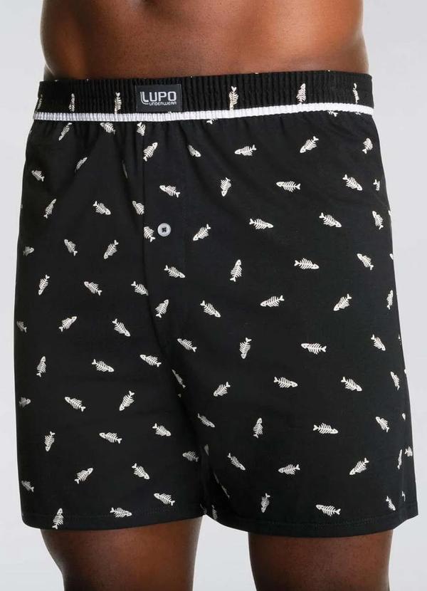 Lupo - Cueca Samba Canção Lupo 712-002 9980-Preto