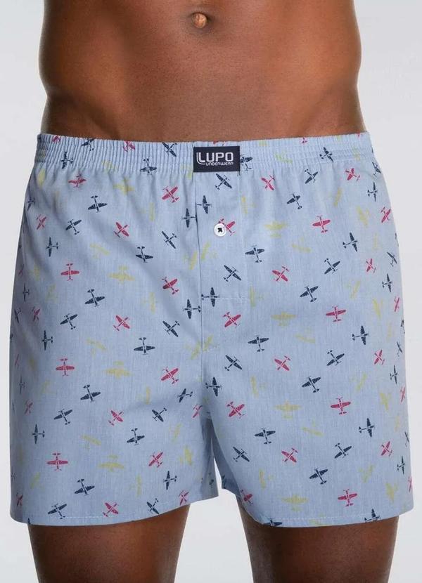 Lupo - Cueca Samba Canção Lupo 714-002 2380-Azul