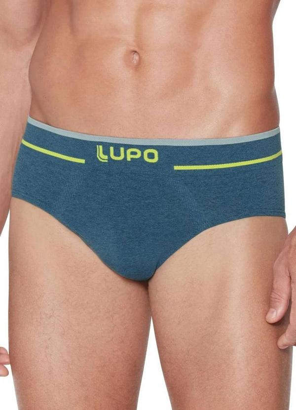 Lupo - Cueca Slip Lupo 624-003 2560-Azul