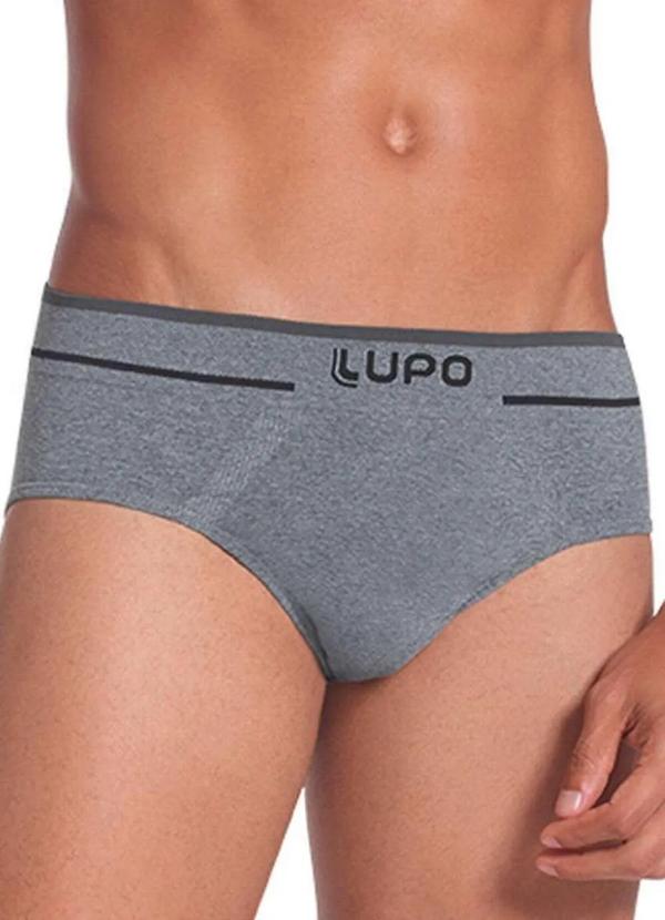 Lupo - Cueca Slip Lupo 624-003 8230-Cinza