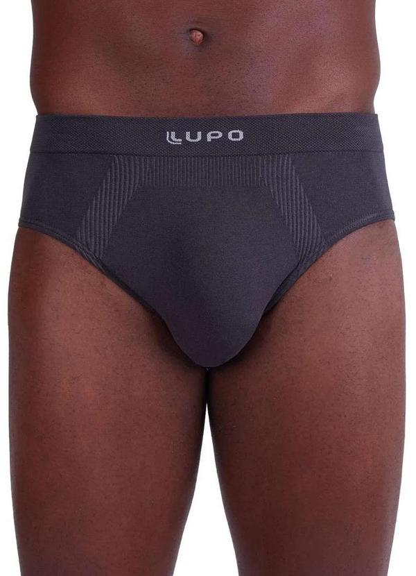 Lupo - Cueca Slip Lupo 681-001 887-Grafite