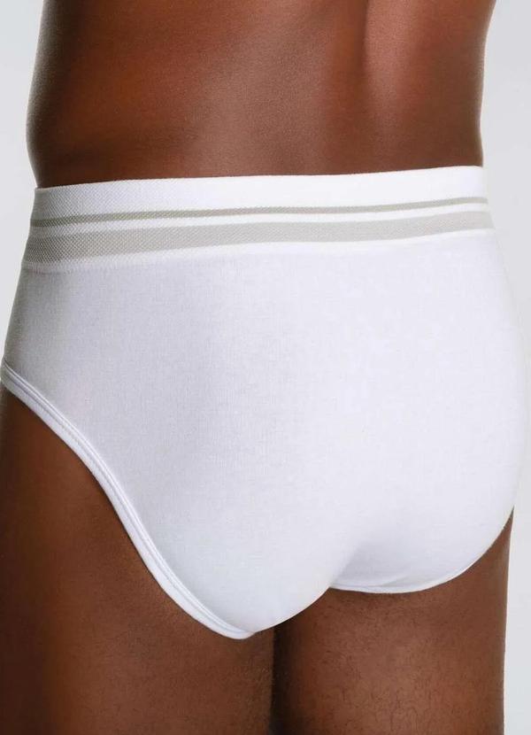 Lupo - Cueca Slip Lupo 732-002 1110-Branco 2