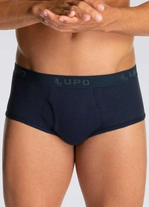 Cueca Slip Lupo com Abertura 546-002 - LUPO