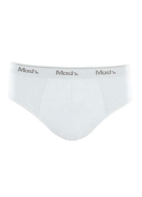 Mash - Cueca Slip Mash 073.58 Br00-Branco