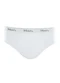 Mash - Cueca Slip Mash 073.58 Cz06-Cinza-Chumbo - variação: Br00-Branco
