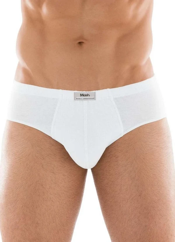 Mash - Cueca Slip Mash 074.58 Br00-Branco