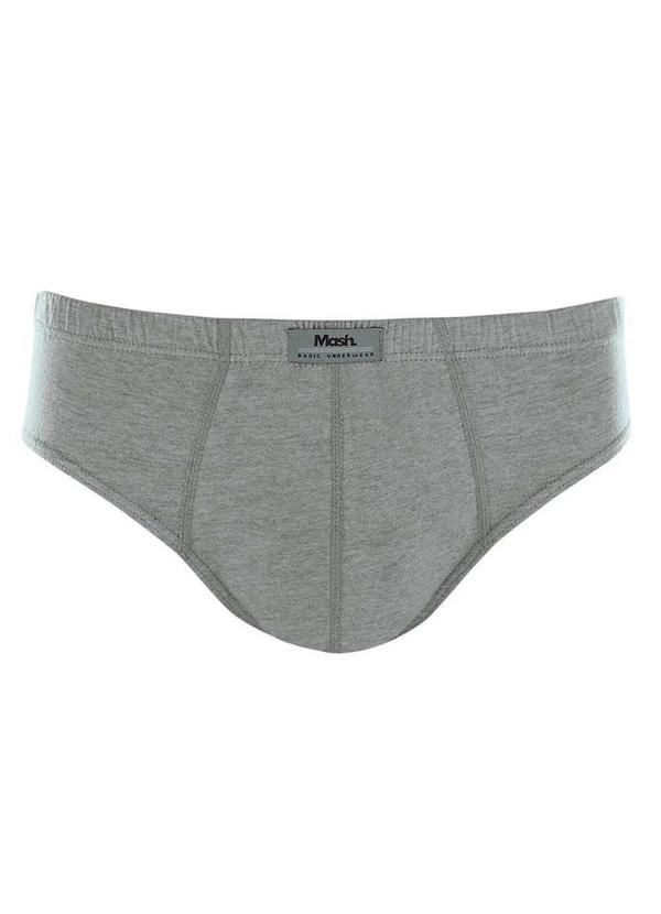 Mash - Cueca Slip Mash 074.58 Cz05-Cinza