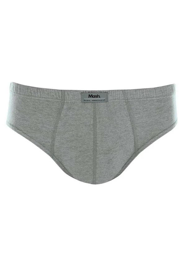 Mash - Cueca Slip Mash 074.58 Cz05-Cinza