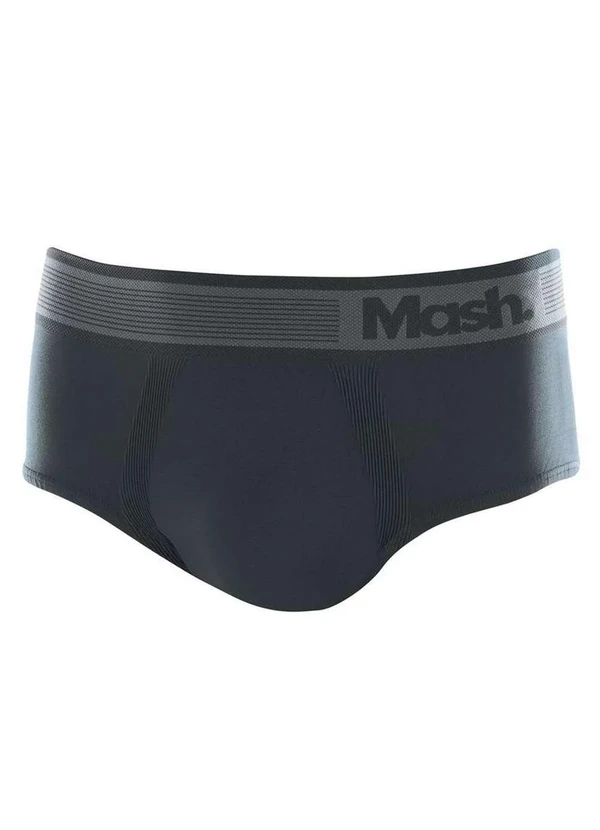 Mash - Cueca Slip Mash 713.02 Cz02-Cinza