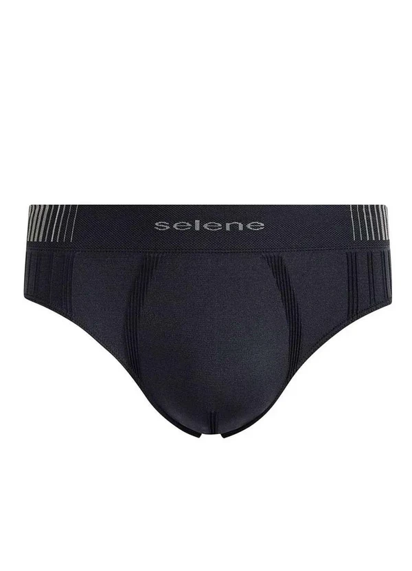 Selene - Cueca Slip Selene 11073-001 550-Preto