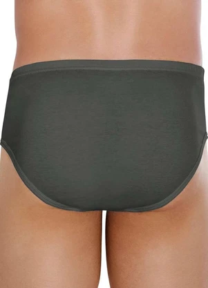 Cueca Slip Zorba 172 com Abertura Plus Size - ZORBA