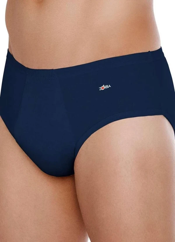 Zorba - Cueca Slip Zorba 172 com Abertura Plus Size 25-Marinho 3